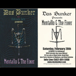 Mentallo & The Fixer - Mentallo & The Fixer: live at Das Bunker (2018)