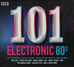 VA - 101 Electronic 80's (5CD) (2017)